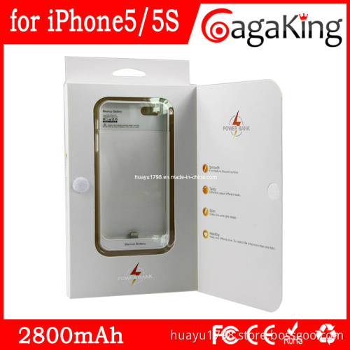 Protective Mobile Backup Charger Case for iPhone 5/5s
